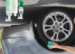 Finishing vehicle tyres